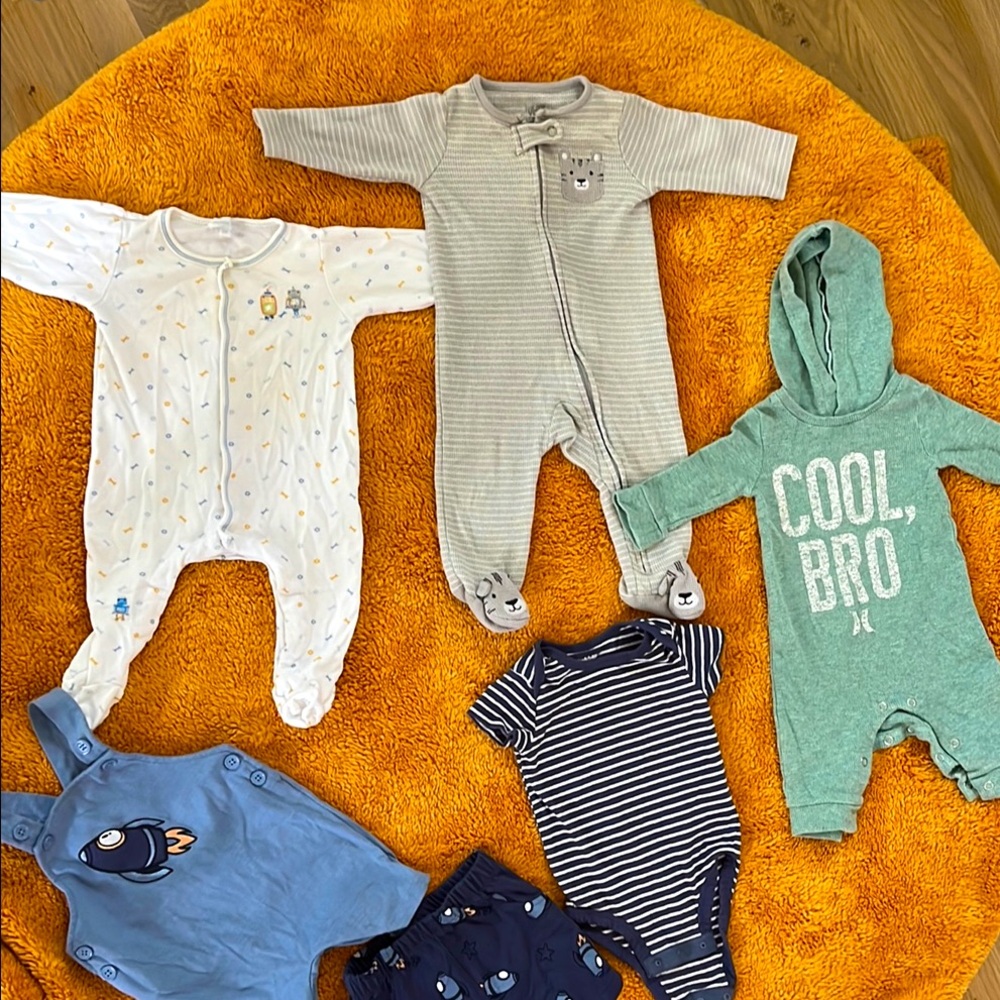 🩵Bundle| 6 piece baby boy clothes.